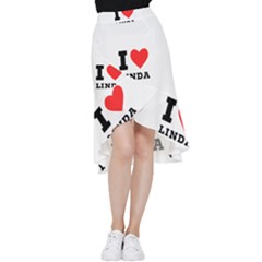 I Love Linda  Frill Hi Low Chiffon Skirt by ilovewhateva