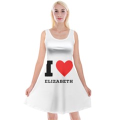 I Love Elizabeth  Reversible Velvet Sleeveless Dress by ilovewhateva