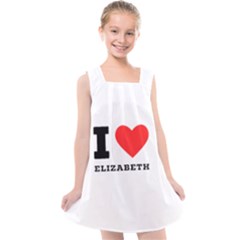 I Love Elizabeth  Kids  Cross Back Dress by ilovewhateva