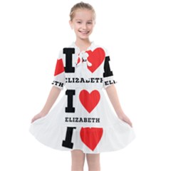 I Love Elizabeth  Kids  All Frills Chiffon Dress by ilovewhateva