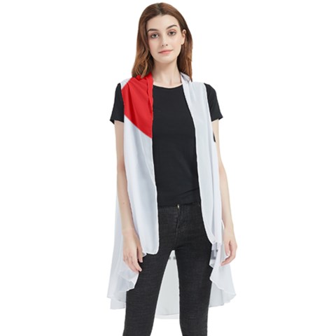 I Love Elizabeth  Sleeveless Chiffon Waistcoat Shirt by ilovewhateva