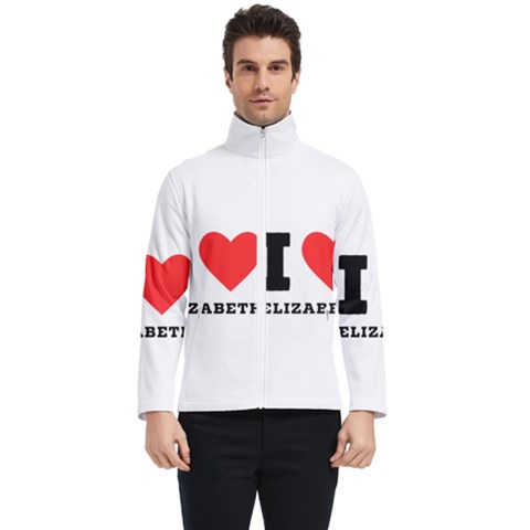 I Love Elizabeth  Men s Bomber Jacket by ilovewhateva