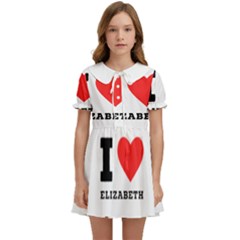 I Love Elizabeth  Kids  Sweet Collar Dress by ilovewhateva