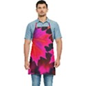 Leaves Purple Autumn Evening Sun Abstract Kitchen Apron View1