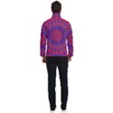 Background Wallpaper Geometric Digital Art Men s Bomber Jacket View4