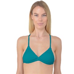 Viridian Green	 - 	Reversible Tri Bikini Top