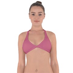 Old Fruit Dove	 - 	halter Neck Bikini Top by ColorfulSwimWear