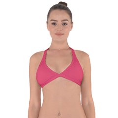 Paradise Pink	 - 	halter Neck Bikini Top by ColorfulSwimWear