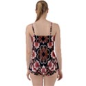 Floral Pattern Flowers Spiral Pattern Beautiful Babydoll Tankini Set View2