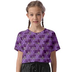 Pattern Seamless Design Decorative Hexagon Shapes Kids  Basic Tee by Ravend