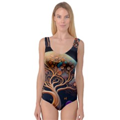 Trees Dream Art Intricate Patterns Digital Nature Princess Tank Leotard  by Ravend