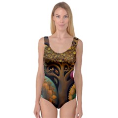 Trees Dream Generative Art Intricate Patterns Princess Tank Leotard  by Ravend