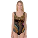 Trees Dream Generative Art Intricate Patterns Princess Tank Leotard  View1