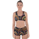 Trees Dream Generative Art Intricate Patterns Racerback Boyleg Bikini Set View1