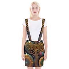 Trees Dream Generative Art Intricate Patterns Braces Suspender Skirt by Ravend