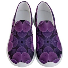 Geometric Shapes Geometric Pattern Flower Pattern Art Men s Lightweight Slip Ons by Ravend