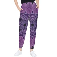 Geometric Shapes Geometric Pattern Flower Pattern Art Tapered Pants by Ravend