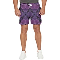 Geometric Shapes Geometric Pattern Flower Pattern Art Men s Runner Shorts by Ravend