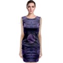 Gometric Shapes Geometric Pattern Purple Background Classic Sleeveless Midi Dress View1