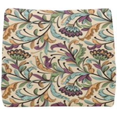 Wallpaper Floral Pattern Floral Wallpaper Background Seat Cushion by Ravend