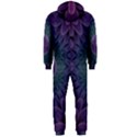 Geometric Shapes Geometric Pattern Flower Pattern Hooded Jumpsuit (Men) View2