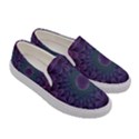 Geometric Shapes Geometric Pattern Flower Pattern Women s Canvas Slip Ons View3