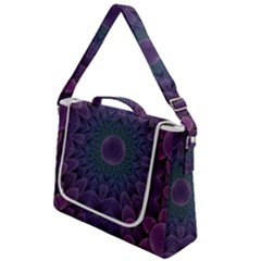 Geometric Shapes Geometric Pattern Flower Pattern Box Up Messenger Bag by Ravend