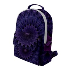 Shape Geometric Symmetrical Symmetry Flap Pocket Backpack (large) by Ravend