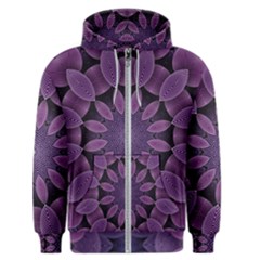 Shape Geometric Symmetrical Symmetry Wallpaper Men s Zipper Hoodie by Ravend