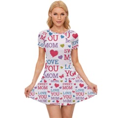 Love Mom Happy Mothers Day I Love Mom Graphic Women s Sports Wear Set by Ravend