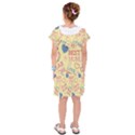 Love Mom Happy Mothers Day I Love Mom Graphic Pattern Kids  Drop Waist Dress View2