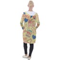 Love Mom Happy Mothers Day I Love Mom Graphic Pattern Hooded Pocket Cardigan View2