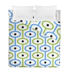 Geometric Pattern Eye Pattern Eyes Eye Print Duvet Cover Double Side (full/ Double Size)