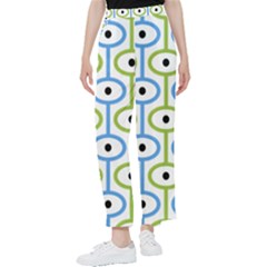 Geometric Pattern Eye Pattern Eyes Eye Print Women s Pants  by Ravend