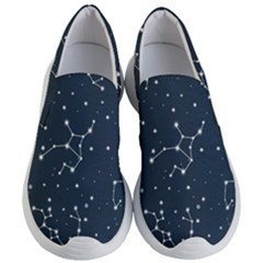 Constellation Stars Art Pattern Design Wallpaper Women s Lightweight Slip Ons by Ravend