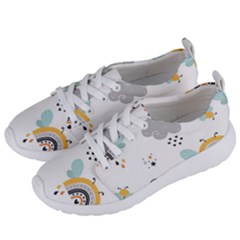 Art Pattern Design Wallpaper Background Print Women s Lightweight Sports Shoes by Ravend