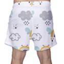 Art Pattern Design Wallpaper Background Print Men s Shorts View2