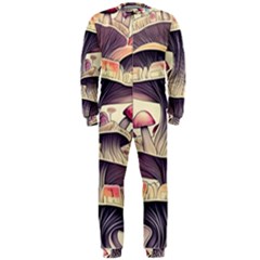 Magicians  Choice Mushroom Spellcharms Onepiece Jumpsuit (men) by GardenOfOphir