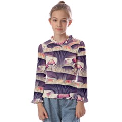 Magicians  Choice Mushroom Spellcharms Kids  Frill Detail Tee