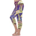 Glamour And Enchantment In Every Color Of The Mushroom Rainbow Capri Winter Leggings  View2