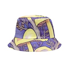 Glamour And Enchantment In Every Color Of The Mushroom Rainbow Bucket Hat by GardenOfOphir