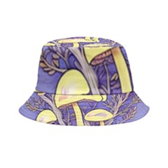 Glamour And Enchantment In Every Color Of The Mushroom Rainbow Inside Out Bucket Hat by GardenOfOphir