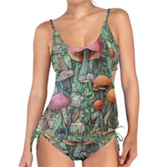 Mushroom Mojo For All Your Magic Spells Tankini Set by GardenOfOphir