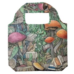 Mushroom Mojo For All Your Magic Spells Premium Foldable Grocery Recycle Bag by GardenOfOphir