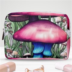 Necromancy Toadstool Make Up Pouch (medium) by GardenOfOphir