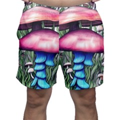 Necromancy Toadstool Men s Shorts by GardenOfOphir