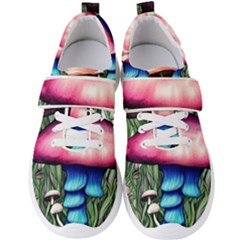 Necromancy Toadstool Men s Velcro Strap Shoes by GardenOfOphir