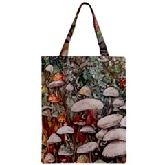 Magician s Toadstool Zipper Classic Tote Bag by GardenOfOphir