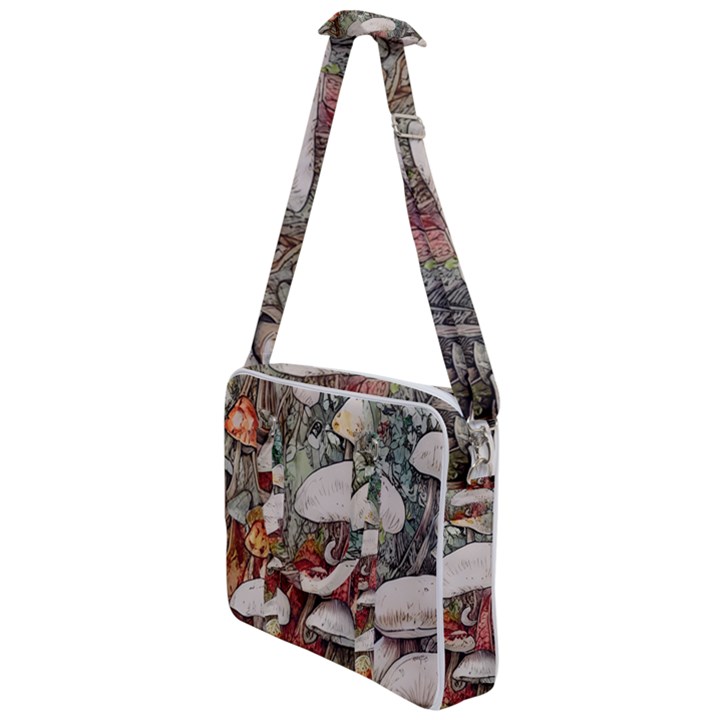 Magician s Toadstool Cross Body Office Bag