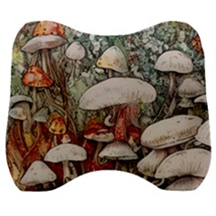 Magician s Toadstool Velour Head Support Cushion by GardenOfOphir